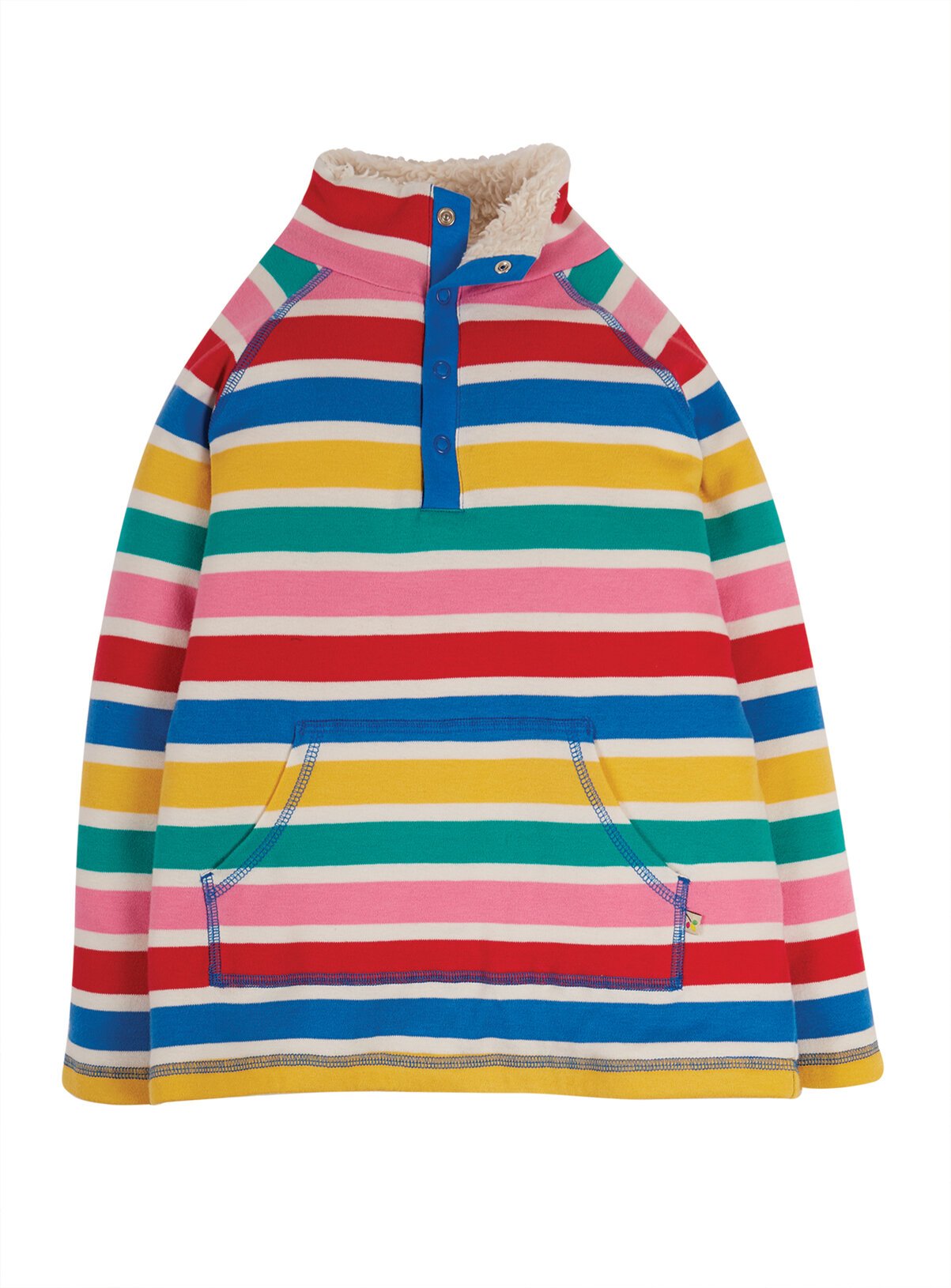 FRUGI GOTS Rainbow Stripe Snuggle Fleece review